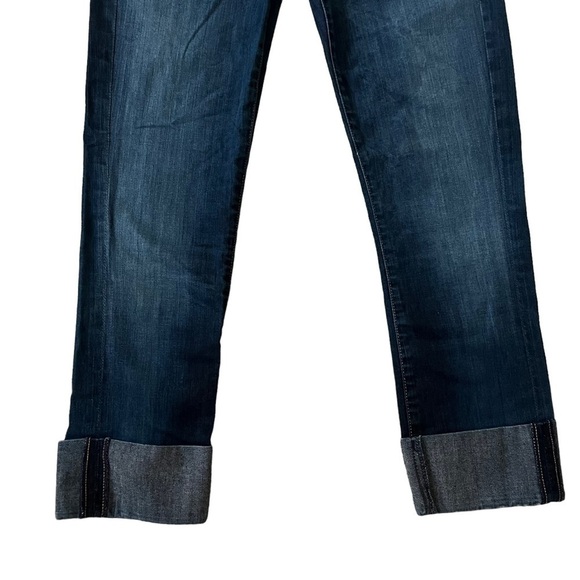 Citizens For Humanity Jeans Dani Cuffed Cropped Straight Leg Mid Rise US 26 - Picture 7 of 8